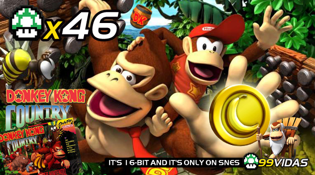 99Vidas 46 – Donkey Kong Country 1