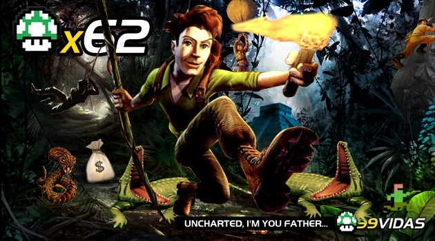 99Vidas 62 – Pitfall, filho de Indiana Jones e o verdadeiro pai de Uncharted!!