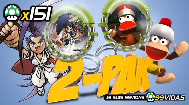 99Vidas 151 – 2-Pak: Brave Fencer Musashi e Ape Escape