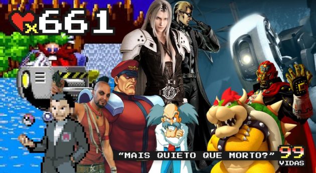 99Vidas 661 – Qual o melhor… vilão dos videogames?
